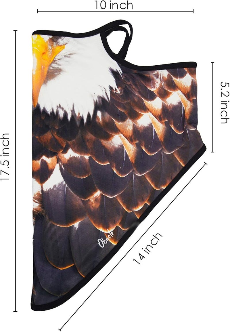 Obacle Bandana Face Mask with Ear Loops Neck Gaiter Face Mask Scarf Face Cover for Men Women - Image 5